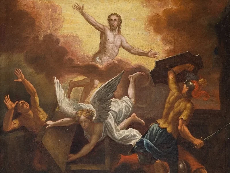 1737-Christoph Nikolaus Kleemann - Risurrezione